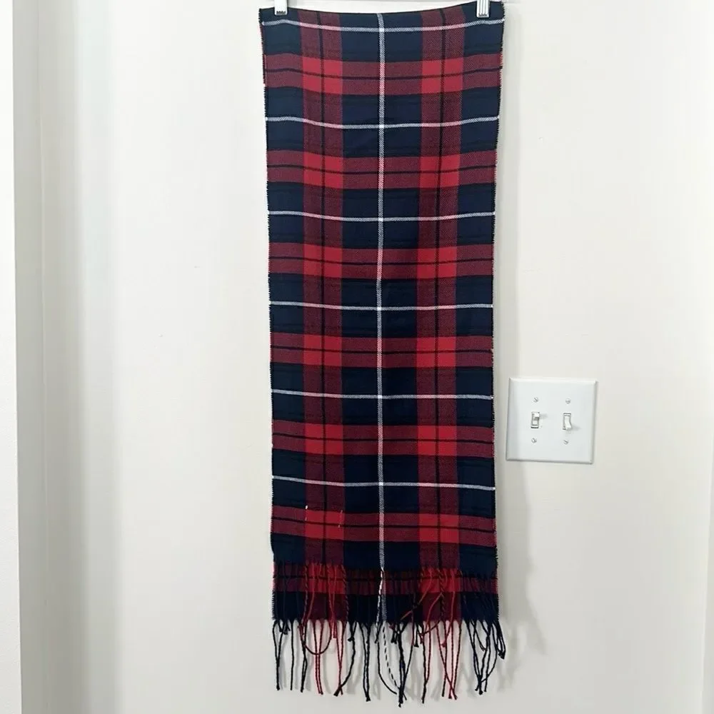 From Scotland With Love Plaid Cashmere Neck Scarf